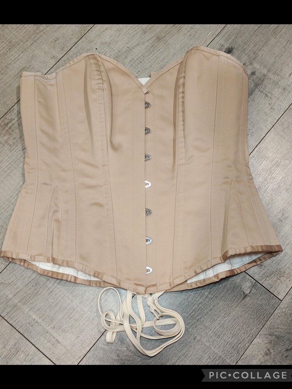 🤎🤍Corset Story Overbust Corset w Back Lace Up 🤍🤎